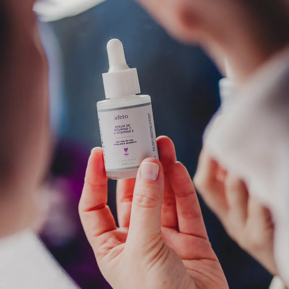 Sérum Facial de Vitamina C + E afeto organic beauty