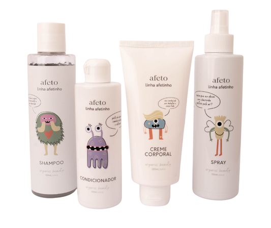 Kit Afetinho Kids Completo afeto organic beauty
