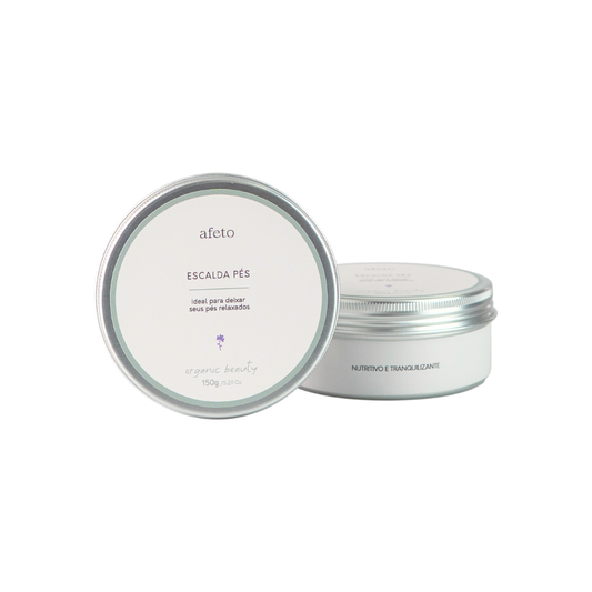 Escalda Pés 150G - afeto organic beauty