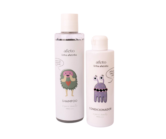 Kit Cabelo Afetinho Kids afeto organic beauty