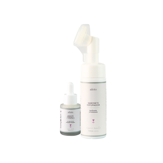 Kit Skincare Rápido afeto organic beauty