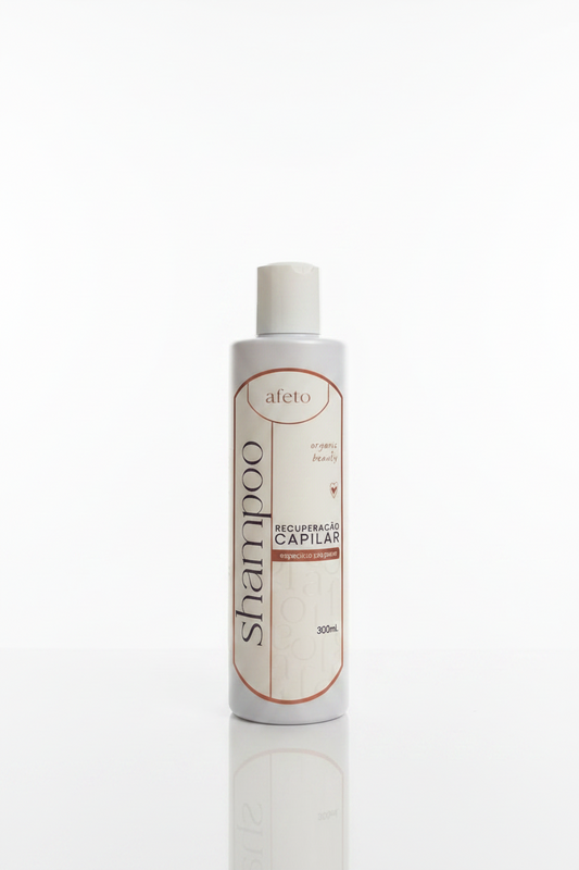 Shampoo Recuperação Capilar - Pós-parto afeto organic beauty