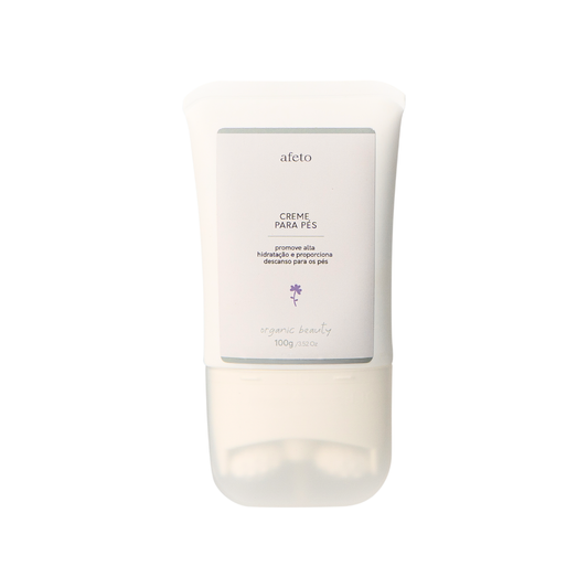 CREME PARA PÉS COM MASSAGEADOR