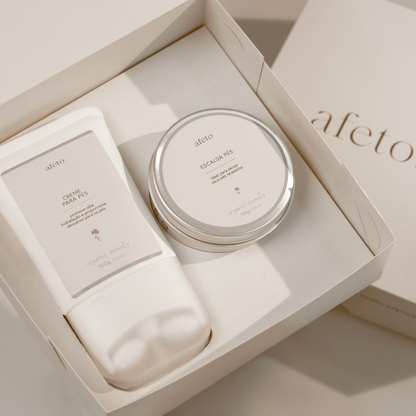 KIT - PÉS DE FADA COM CAIXA PRESENTE