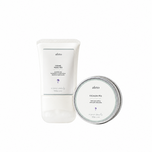 Kit Pés de Fada com Caixa Presente afeto organic beauty
