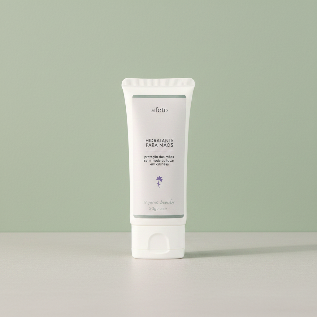 Hidratante para Mãos 50g afeto organic beauty