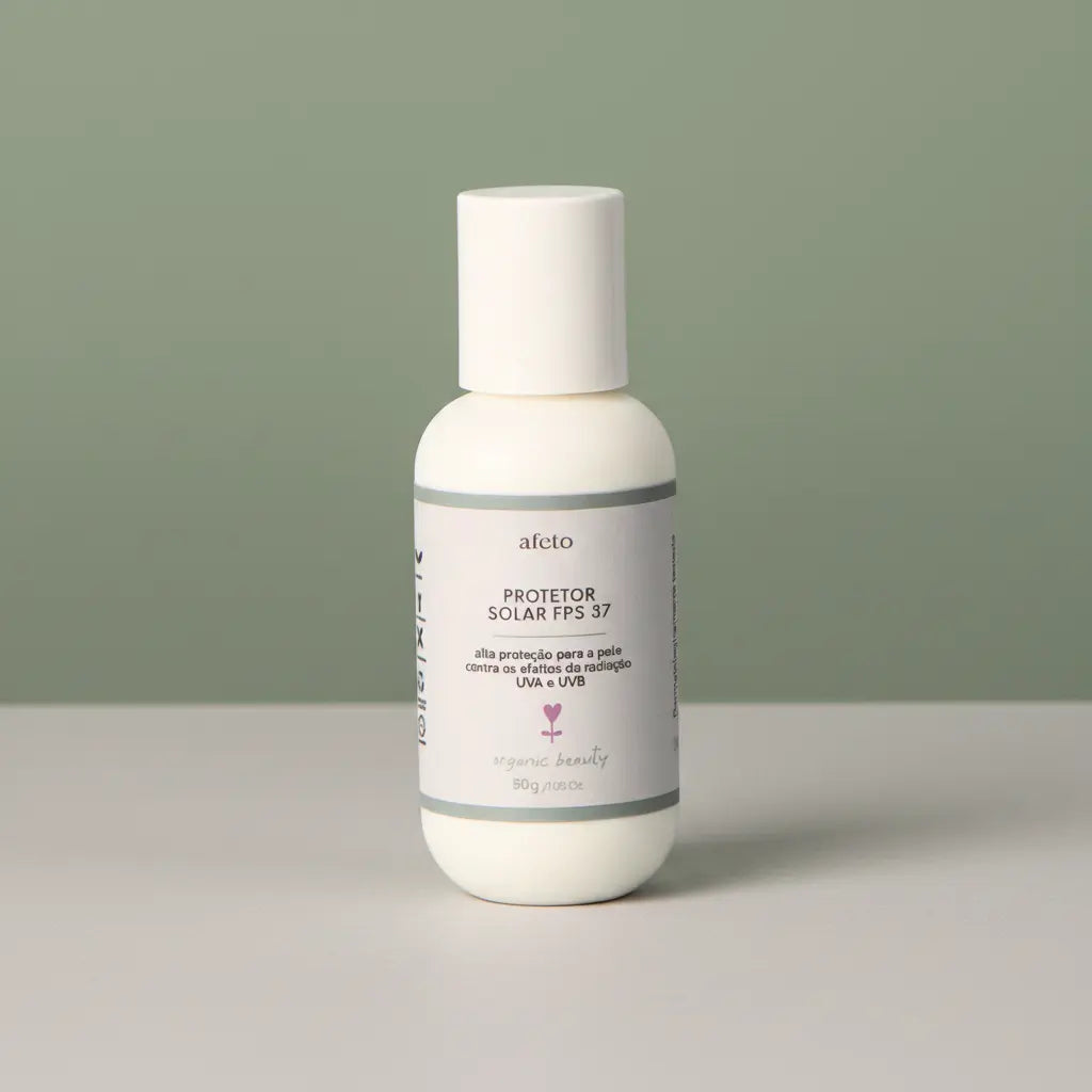Protetor Solar FPS 37 50g afeto organic beauty