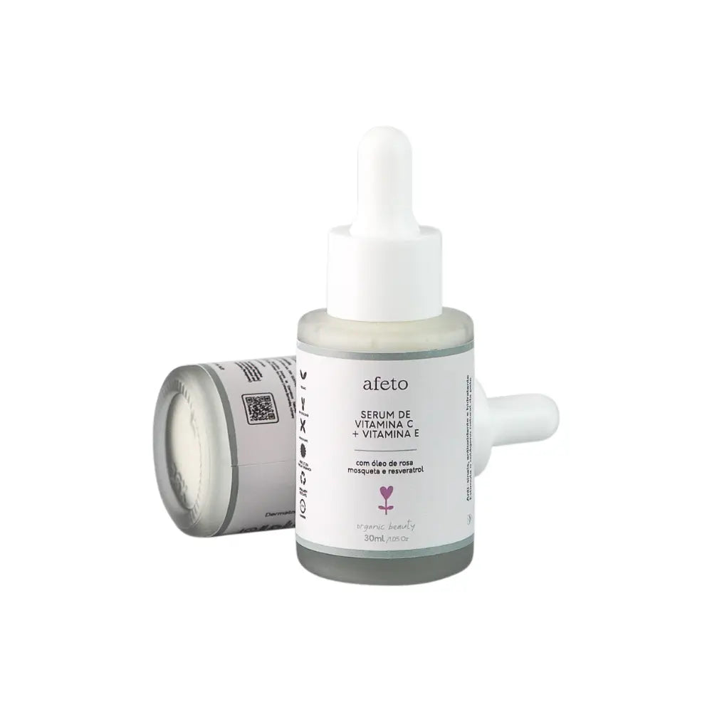 Sérum Facial de Vitamina C + E afeto organic beauty