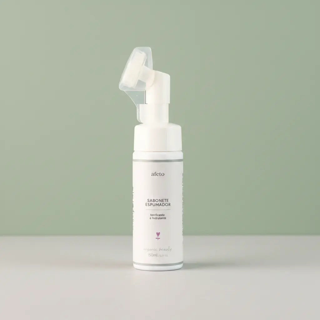 Sabonete Espumador Facial afeto organic beauty